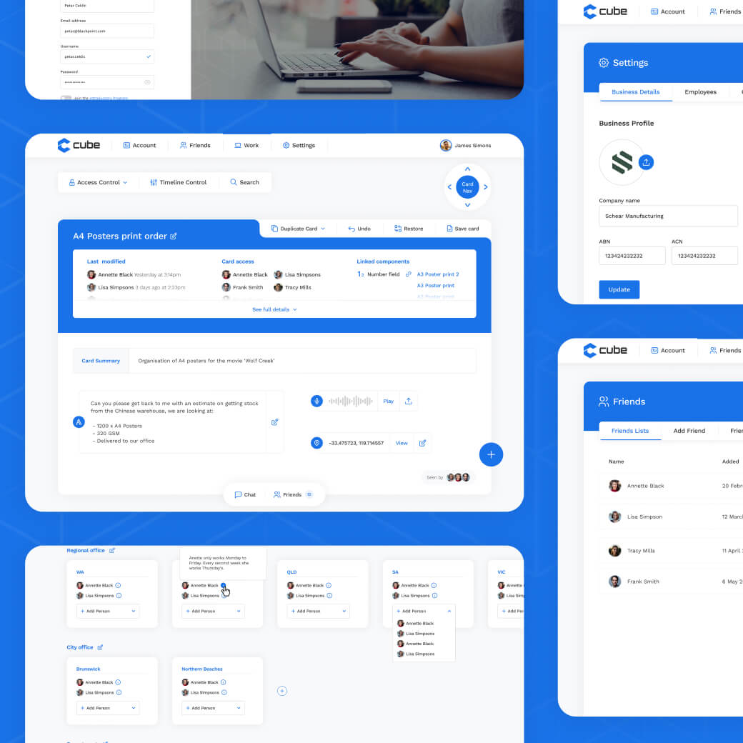 Portfolio image for Cube App