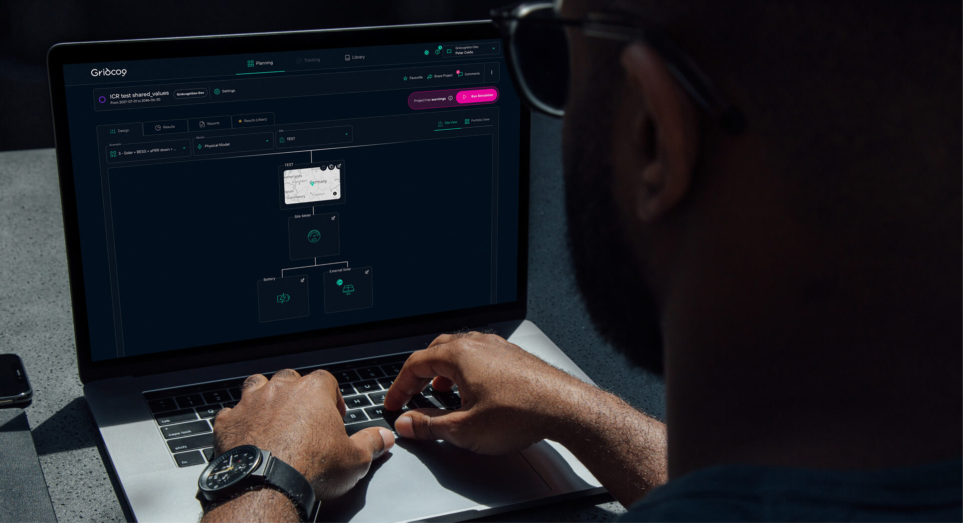 Portfolio image for Gridcog